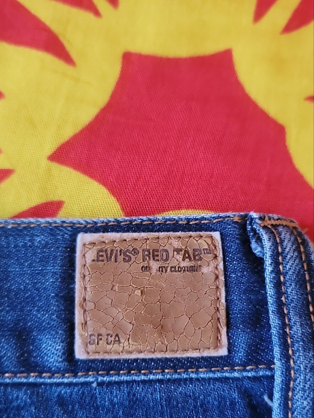 Levi's Fun Ready Dark Blue Denim Mini Skirt - Picture 9 of 11